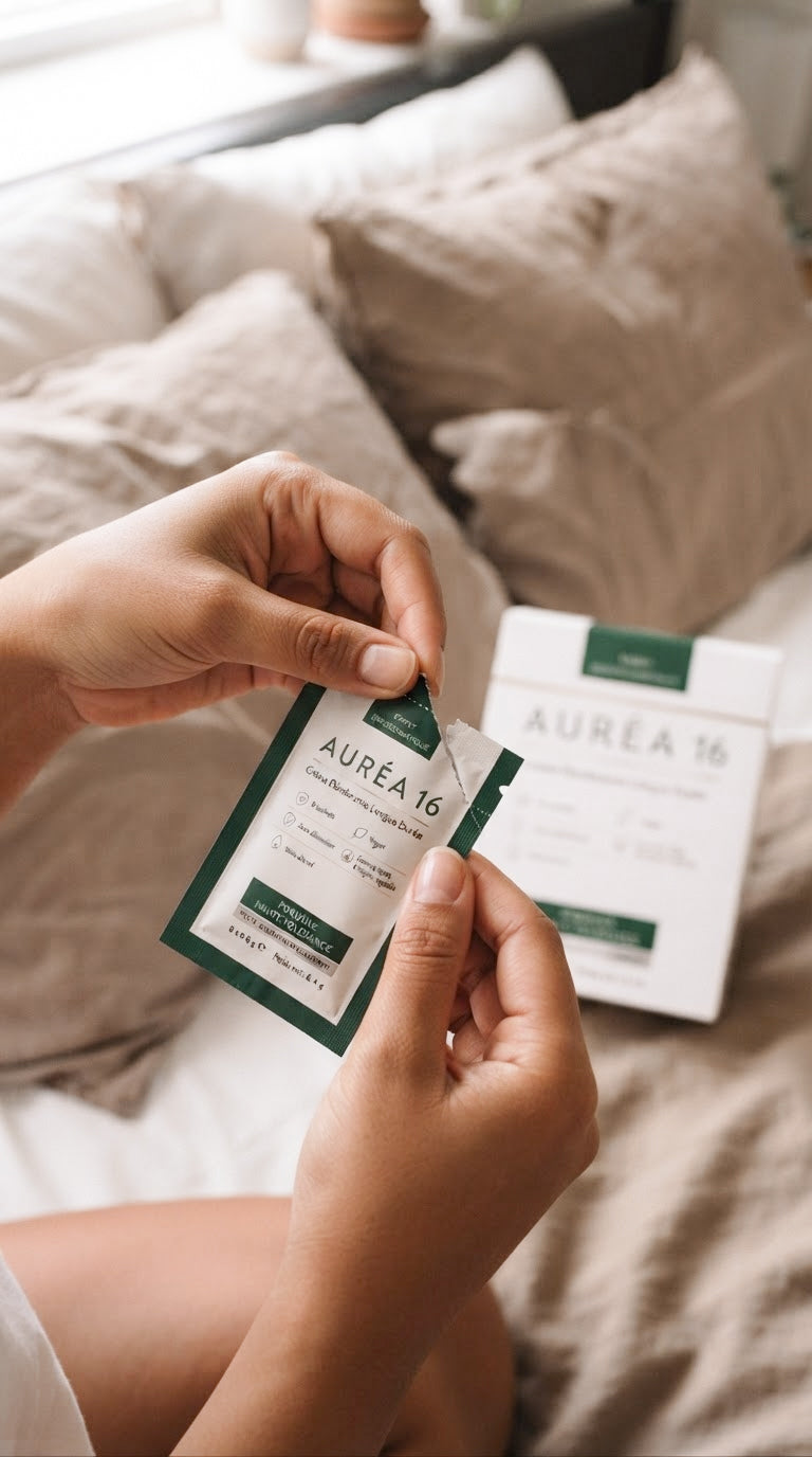 Ouvrir un sachet AURÉA 16