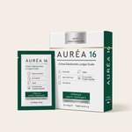 Boîte AURÉA 16, crème déodorante longue durée sans aluminium, et sachet unidose